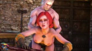 The witcher Triss and Geralt sfm porn