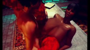 ginat tits ebony stocking girl 3d animation sex video